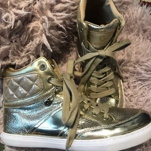 Gold Multi LL Booties G by Guess